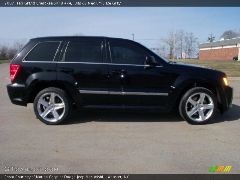 Black / Medium Slate Gray 2007 Jeep Grand Cherokee SRT8 4x4
