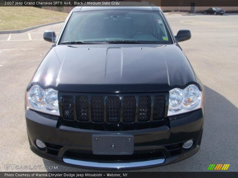 Black / Medium Slate Gray 2007 Jeep Grand Cherokee SRT8 4x4