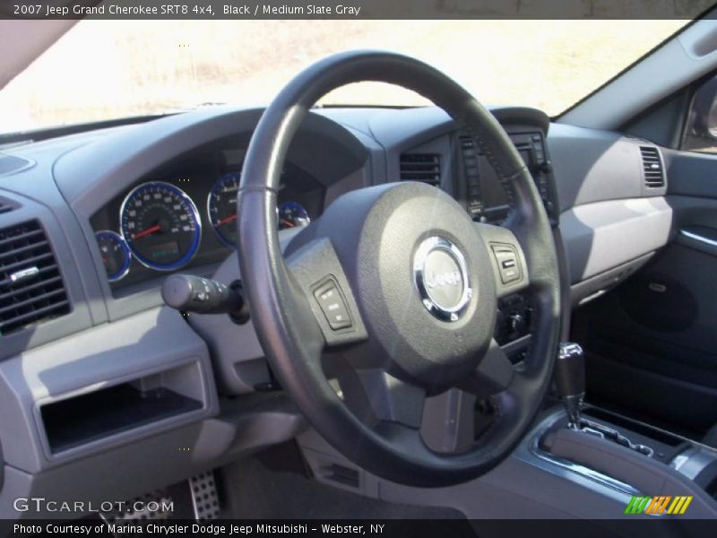 Black / Medium Slate Gray 2007 Jeep Grand Cherokee SRT8 4x4