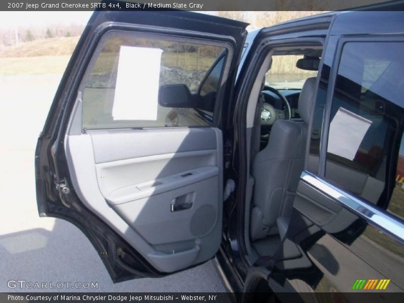 Black / Medium Slate Gray 2007 Jeep Grand Cherokee SRT8 4x4