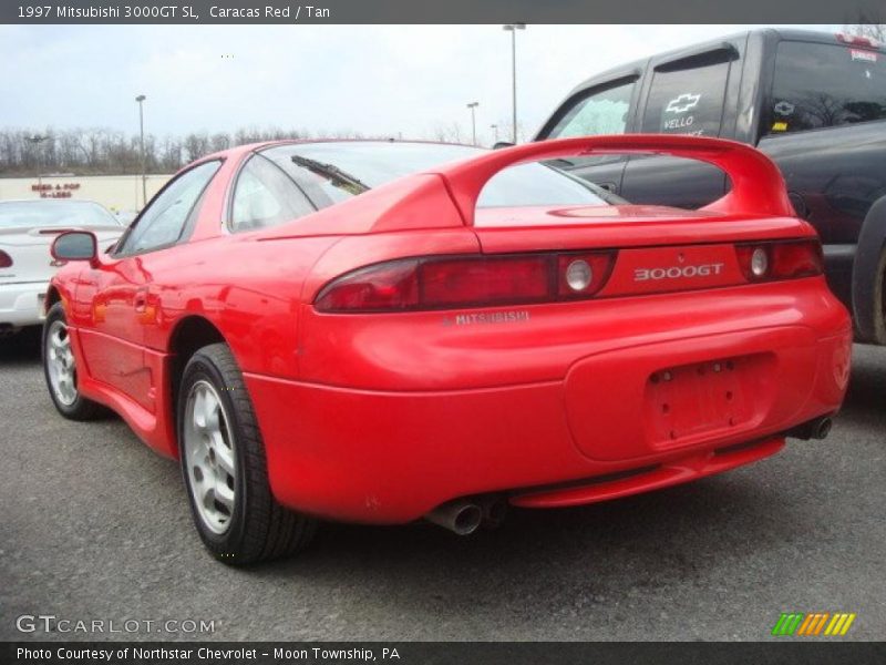 Caracas Red / Tan 1997 Mitsubishi 3000GT SL