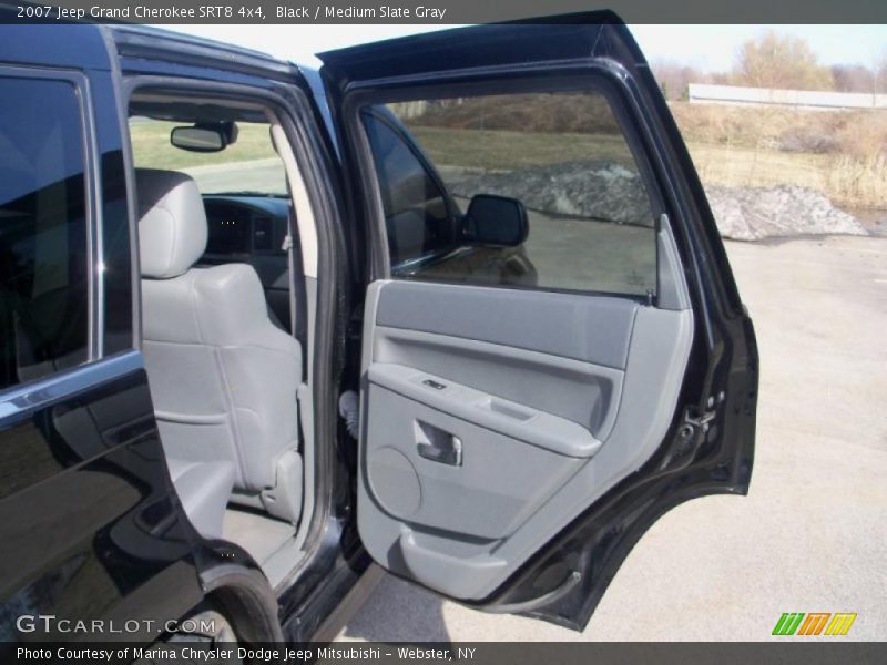 Black / Medium Slate Gray 2007 Jeep Grand Cherokee SRT8 4x4