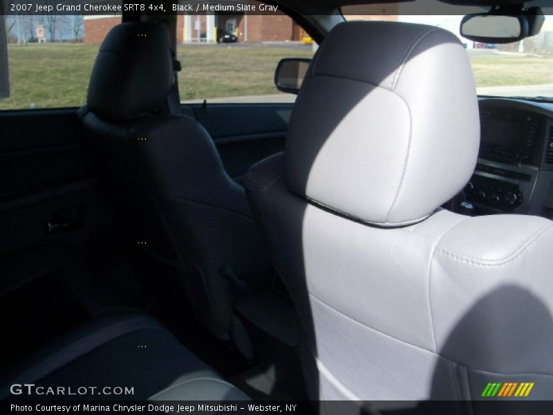 Black / Medium Slate Gray 2007 Jeep Grand Cherokee SRT8 4x4