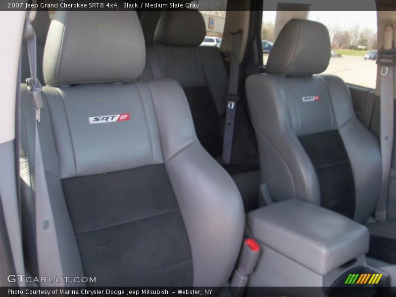 Black / Medium Slate Gray 2007 Jeep Grand Cherokee SRT8 4x4