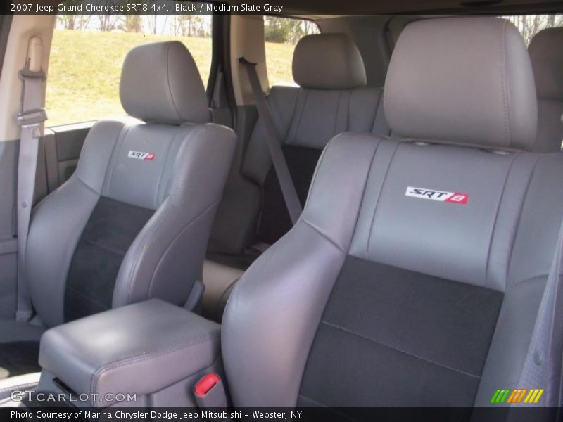 Black / Medium Slate Gray 2007 Jeep Grand Cherokee SRT8 4x4