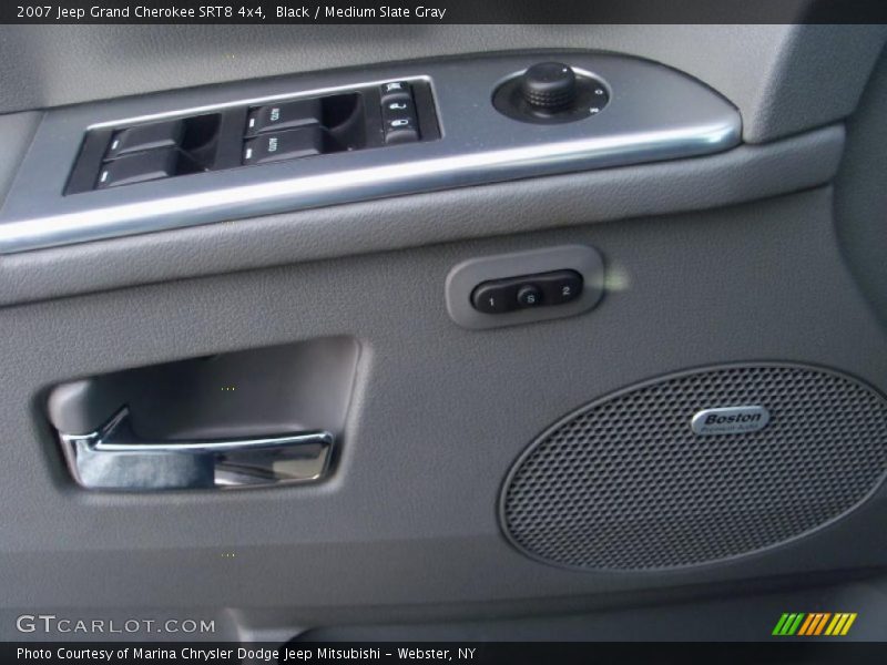 Black / Medium Slate Gray 2007 Jeep Grand Cherokee SRT8 4x4