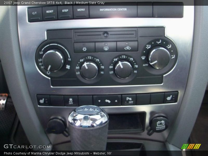 Black / Medium Slate Gray 2007 Jeep Grand Cherokee SRT8 4x4