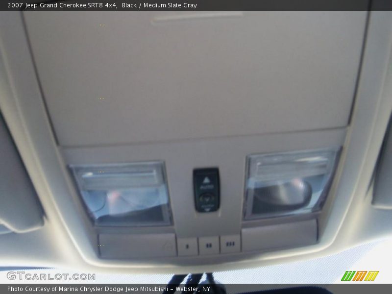 Black / Medium Slate Gray 2007 Jeep Grand Cherokee SRT8 4x4