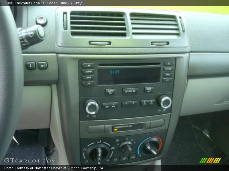 Black / Gray 2006 Chevrolet Cobalt LS Sedan