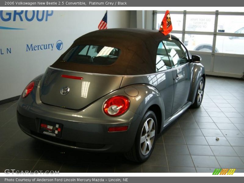 Platinum Grey / Black 2006 Volkswagen New Beetle 2.5 Convertible