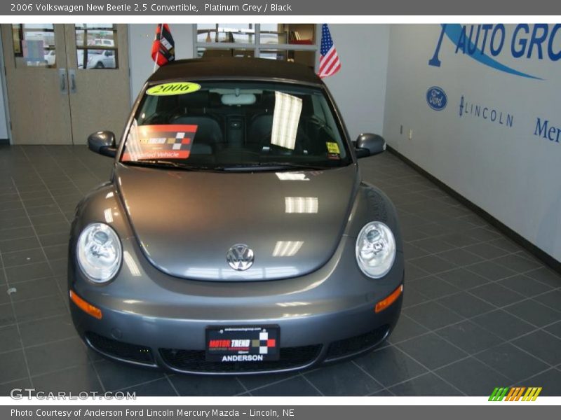 Platinum Grey / Black 2006 Volkswagen New Beetle 2.5 Convertible