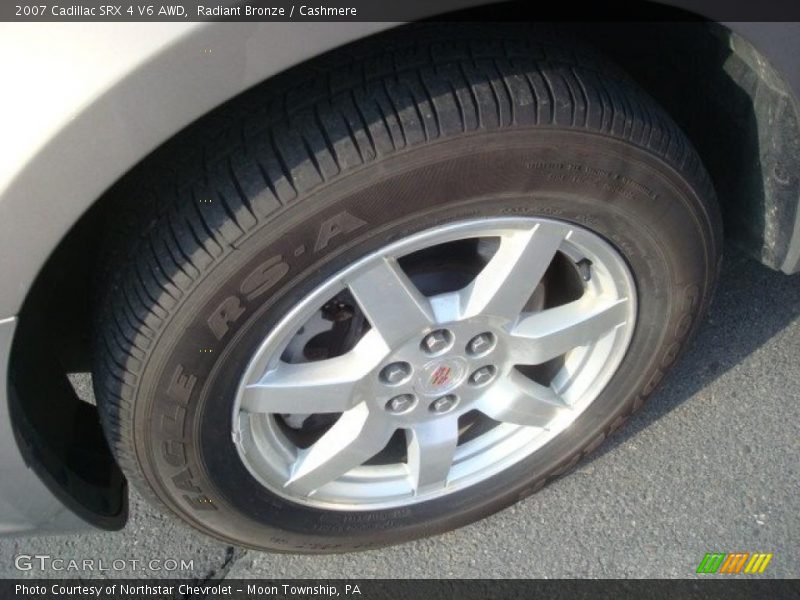Radiant Bronze / Cashmere 2007 Cadillac SRX 4 V6 AWD