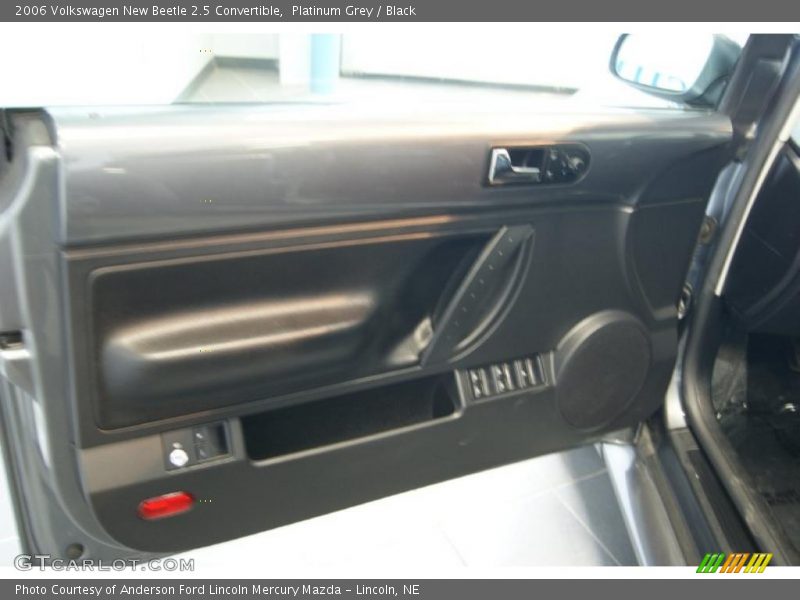 Platinum Grey / Black 2006 Volkswagen New Beetle 2.5 Convertible