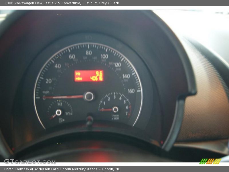 Platinum Grey / Black 2006 Volkswagen New Beetle 2.5 Convertible