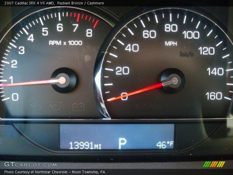 Radiant Bronze / Cashmere 2007 Cadillac SRX 4 V6 AWD