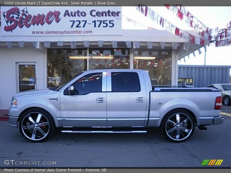 Silver Metallic / Dove Grey 2006 Lincoln Mark LT SuperCrew 4x4