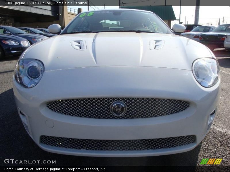 Porcelain / Caramel 2008 Jaguar XK XKR Coupe