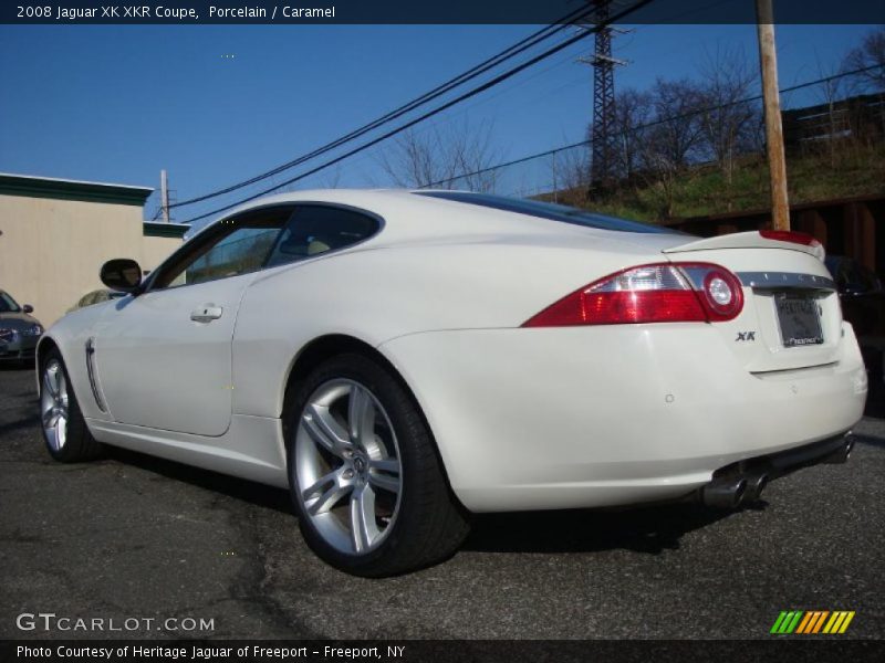 Porcelain / Caramel 2008 Jaguar XK XKR Coupe