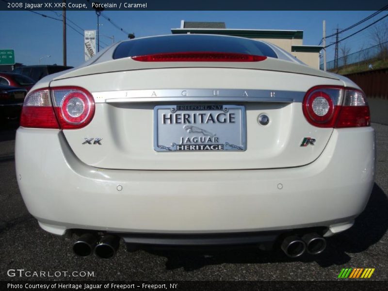 Porcelain / Caramel 2008 Jaguar XK XKR Coupe