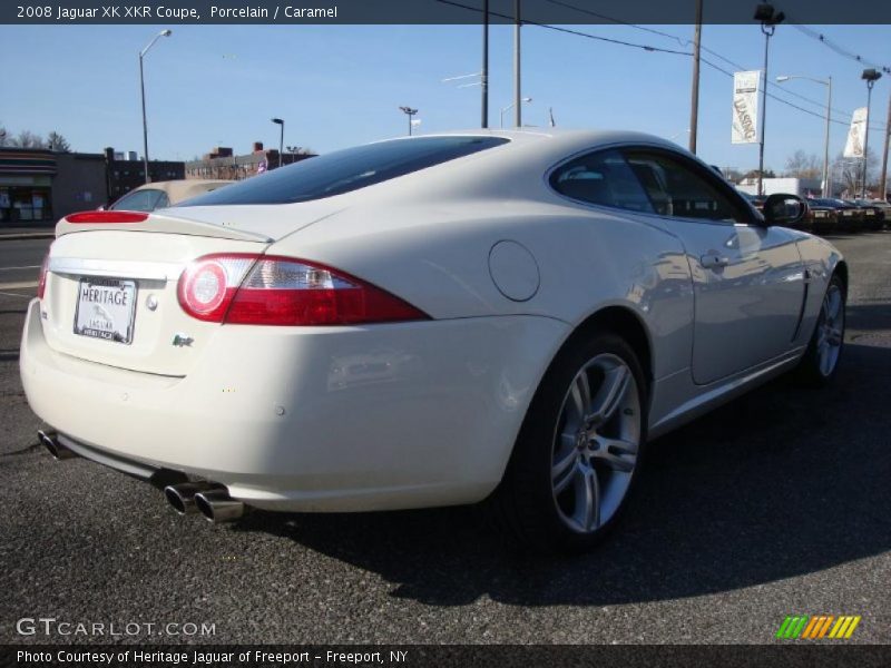 Porcelain / Caramel 2008 Jaguar XK XKR Coupe