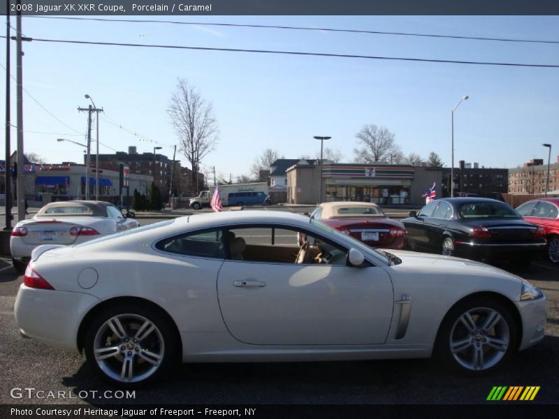 Porcelain / Caramel 2008 Jaguar XK XKR Coupe