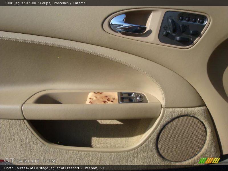 Porcelain / Caramel 2008 Jaguar XK XKR Coupe
