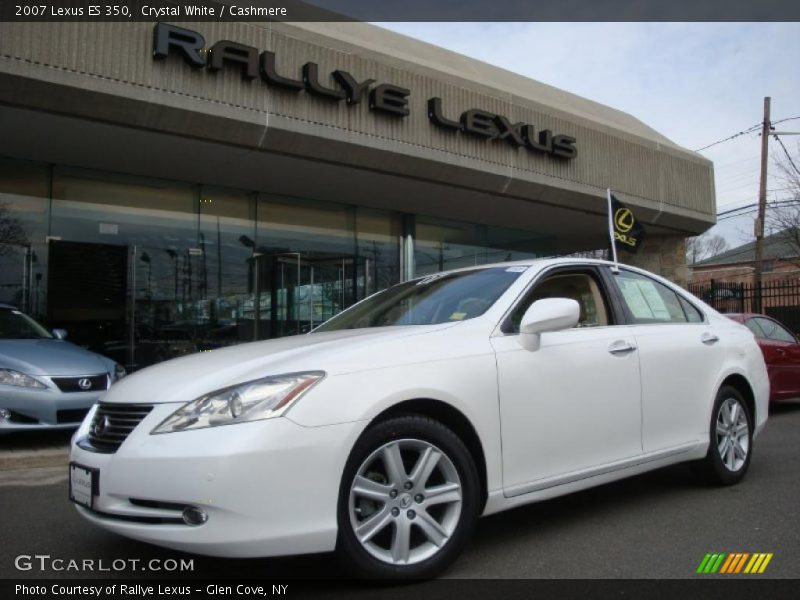 Crystal White / Cashmere 2007 Lexus ES 350