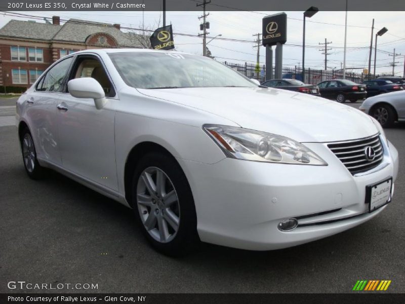 Crystal White / Cashmere 2007 Lexus ES 350