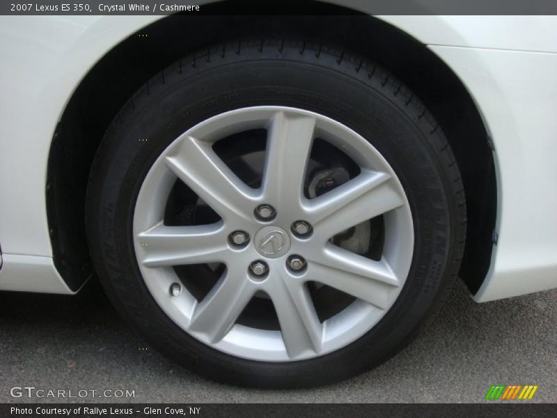 Crystal White / Cashmere 2007 Lexus ES 350