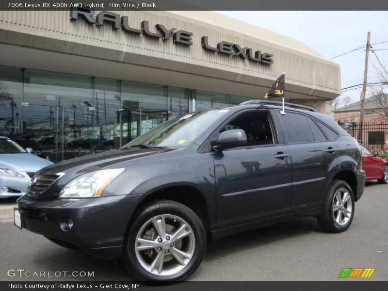 Flint Mica / Black 2006 Lexus RX 400h AWD Hybrid