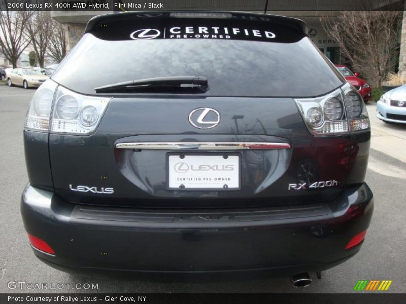 Flint Mica / Black 2006 Lexus RX 400h AWD Hybrid
