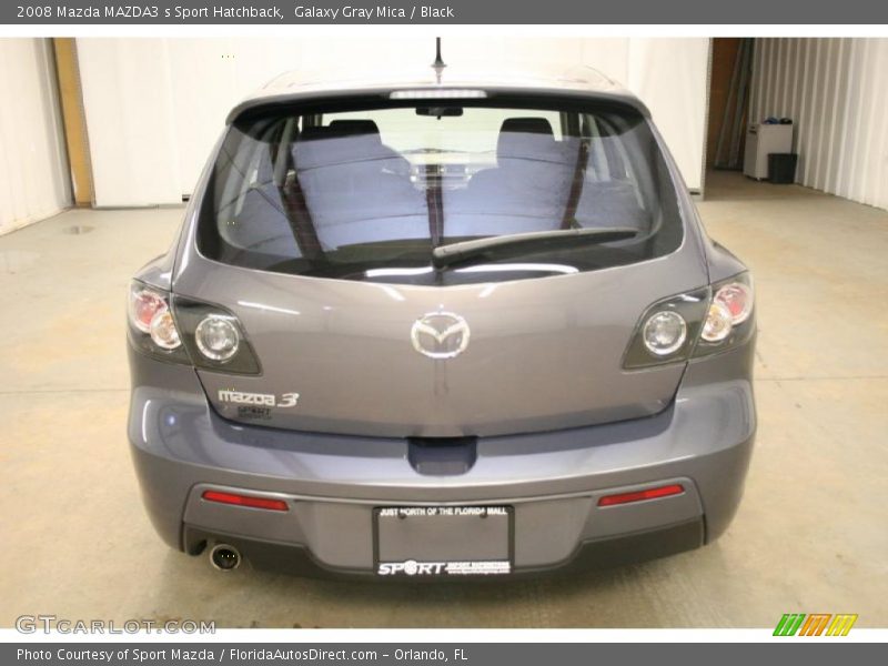 Galaxy Gray Mica / Black 2008 Mazda MAZDA3 s Sport Hatchback