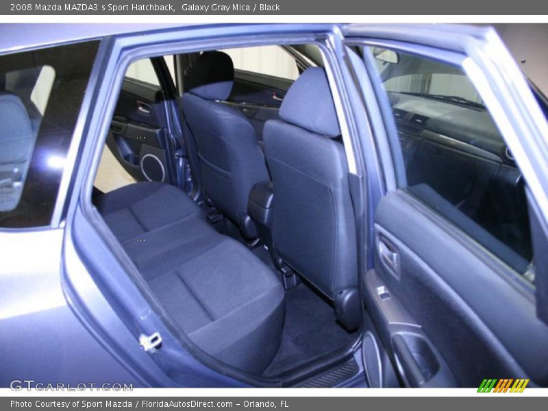 Galaxy Gray Mica / Black 2008 Mazda MAZDA3 s Sport Hatchback