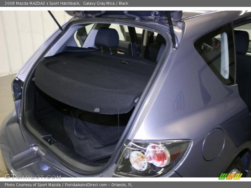 Galaxy Gray Mica / Black 2008 Mazda MAZDA3 s Sport Hatchback