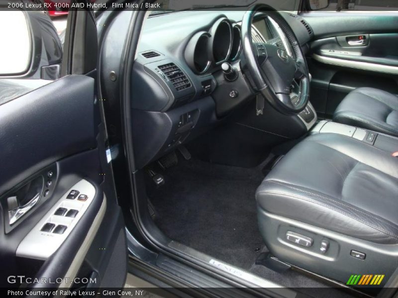 Flint Mica / Black 2006 Lexus RX 400h AWD Hybrid