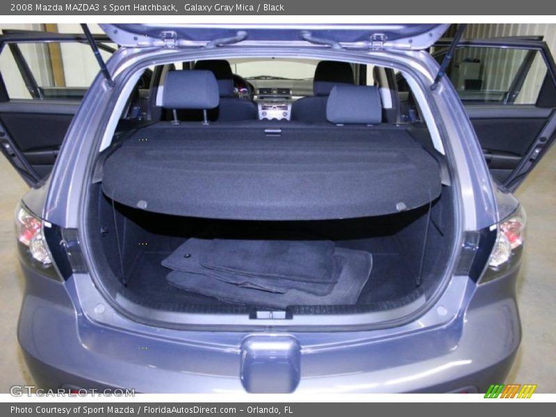 Galaxy Gray Mica / Black 2008 Mazda MAZDA3 s Sport Hatchback