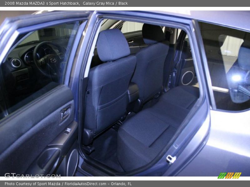 Galaxy Gray Mica / Black 2008 Mazda MAZDA3 s Sport Hatchback
