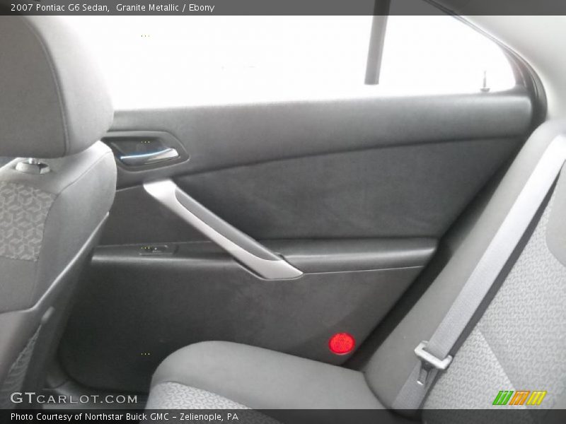 Granite Metallic / Ebony 2007 Pontiac G6 Sedan