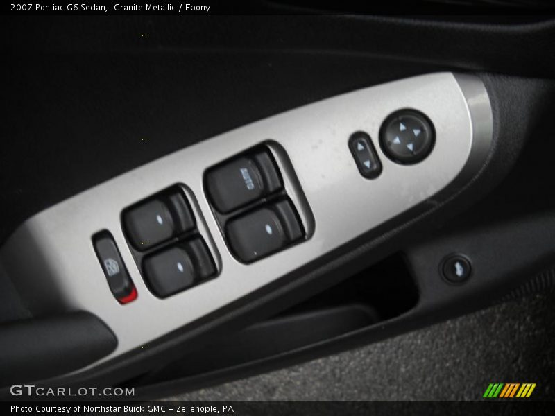 Granite Metallic / Ebony 2007 Pontiac G6 Sedan