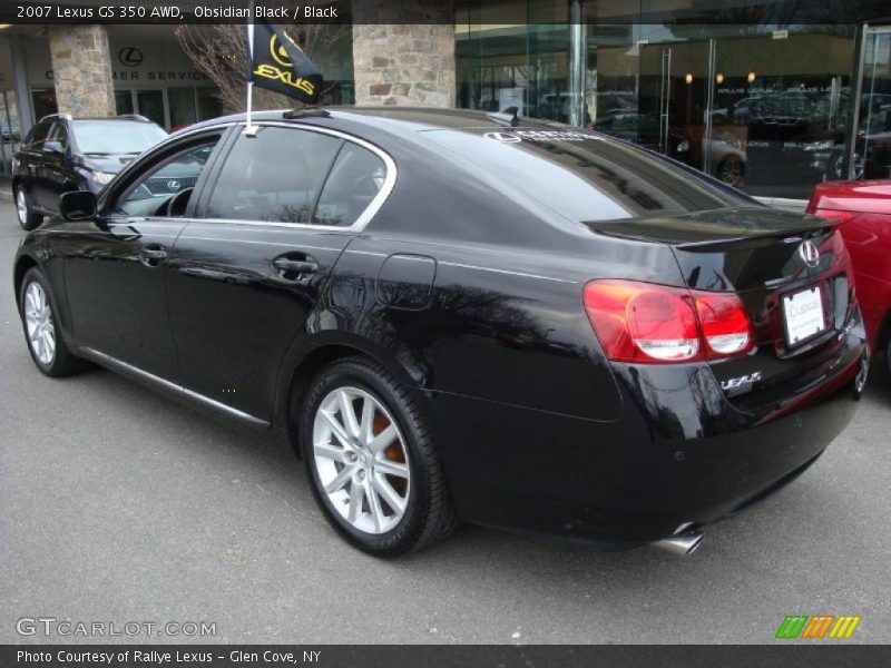 Obsidian Black / Black 2007 Lexus GS 350 AWD