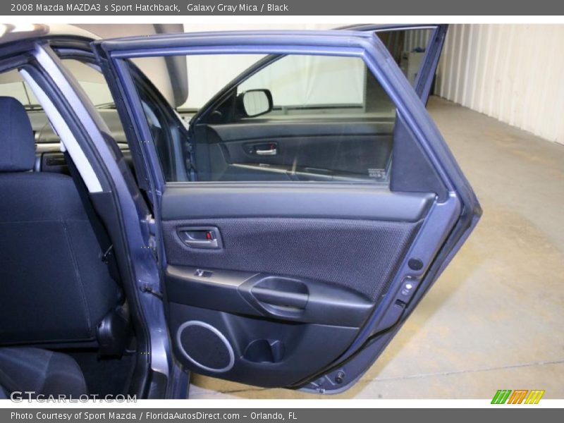 Galaxy Gray Mica / Black 2008 Mazda MAZDA3 s Sport Hatchback