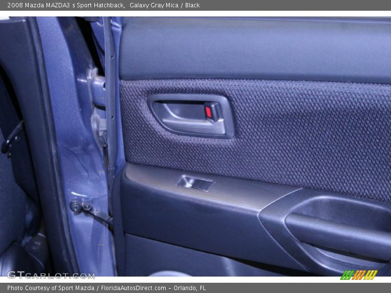 Galaxy Gray Mica / Black 2008 Mazda MAZDA3 s Sport Hatchback