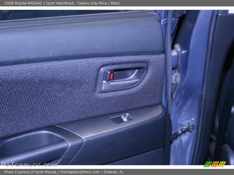 Galaxy Gray Mica / Black 2008 Mazda MAZDA3 s Sport Hatchback