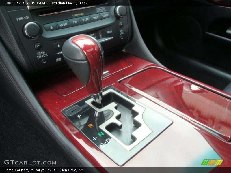 Obsidian Black / Black 2007 Lexus GS 350 AWD