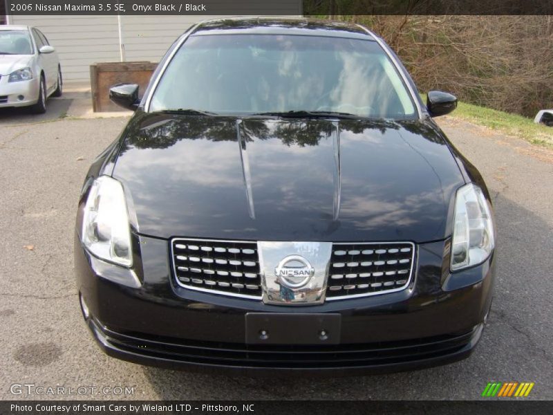 Onyx Black / Black 2006 Nissan Maxima 3.5 SE
