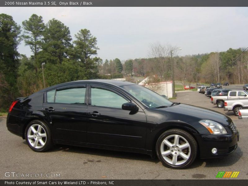 Onyx Black / Black 2006 Nissan Maxima 3.5 SE