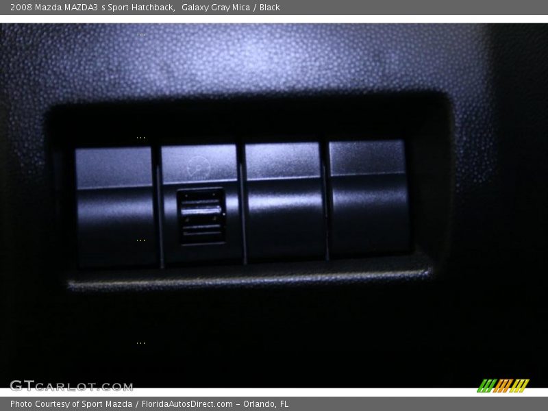 Galaxy Gray Mica / Black 2008 Mazda MAZDA3 s Sport Hatchback