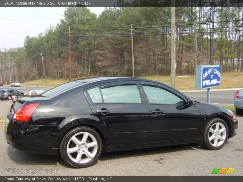 Onyx Black / Black 2006 Nissan Maxima 3.5 SE