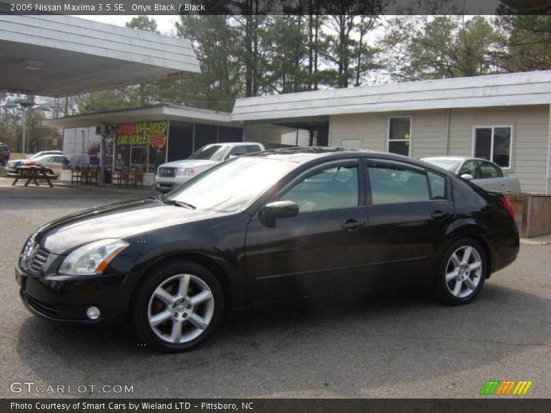 Onyx Black / Black 2006 Nissan Maxima 3.5 SE