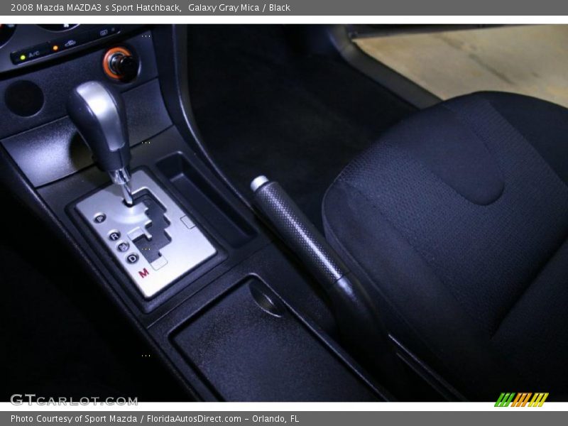 Galaxy Gray Mica / Black 2008 Mazda MAZDA3 s Sport Hatchback